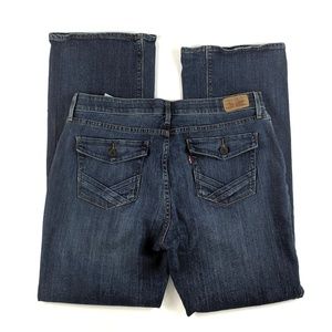 Levi's 525 10" High Rise Boot Cut Jeans Plus 16 M